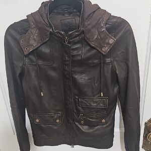Joie Lamb Skin Leather Jacket